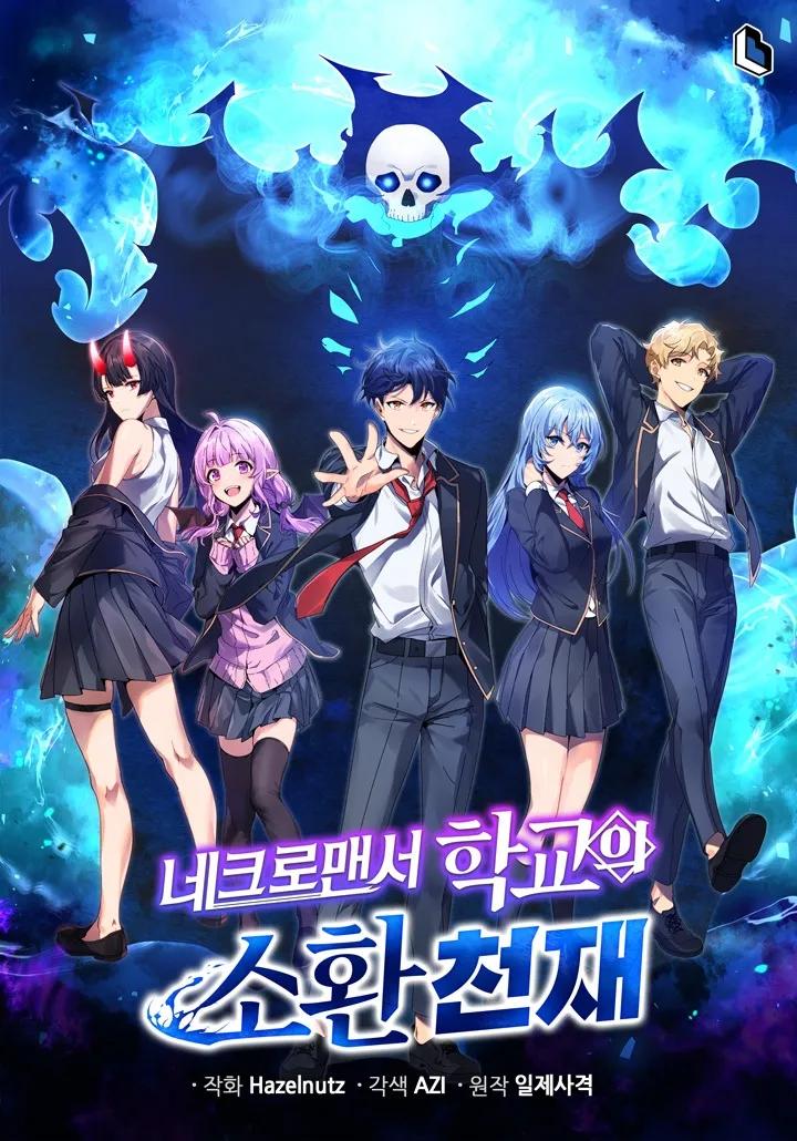 Cover of Necromancer Academy and the Genius Summoner