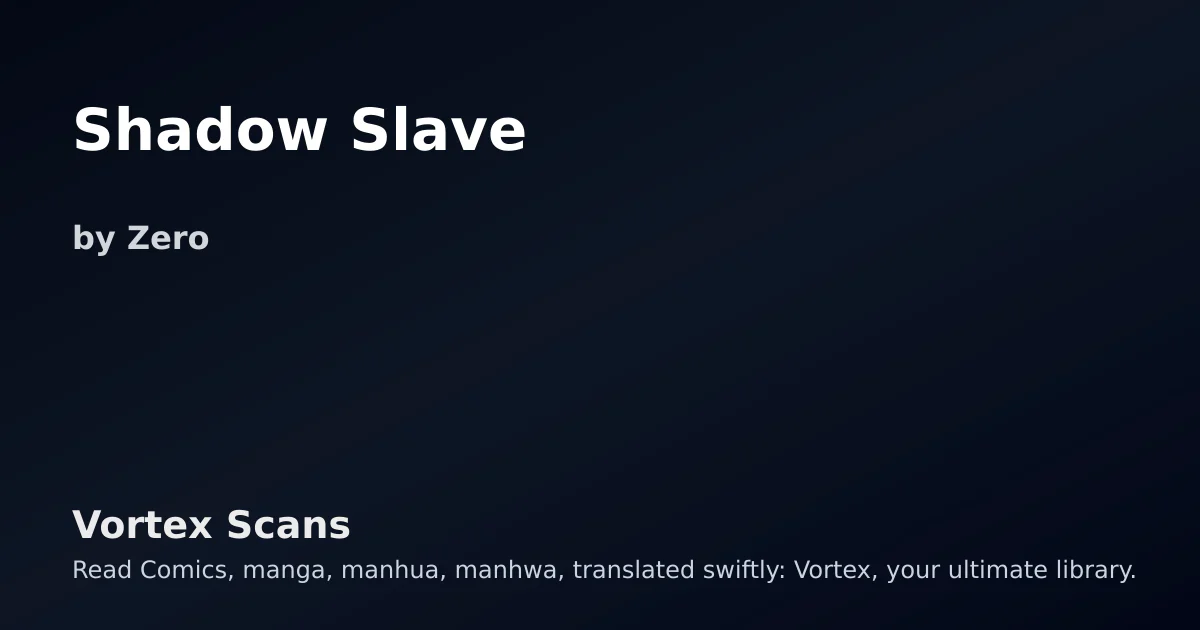 Shadow Slave Manhwa